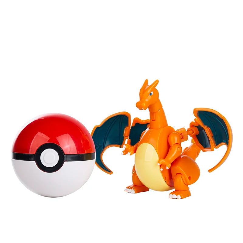 Action Figure Pokémon - Charizard, Pikachu, Gyarados e Mais + Pokébola