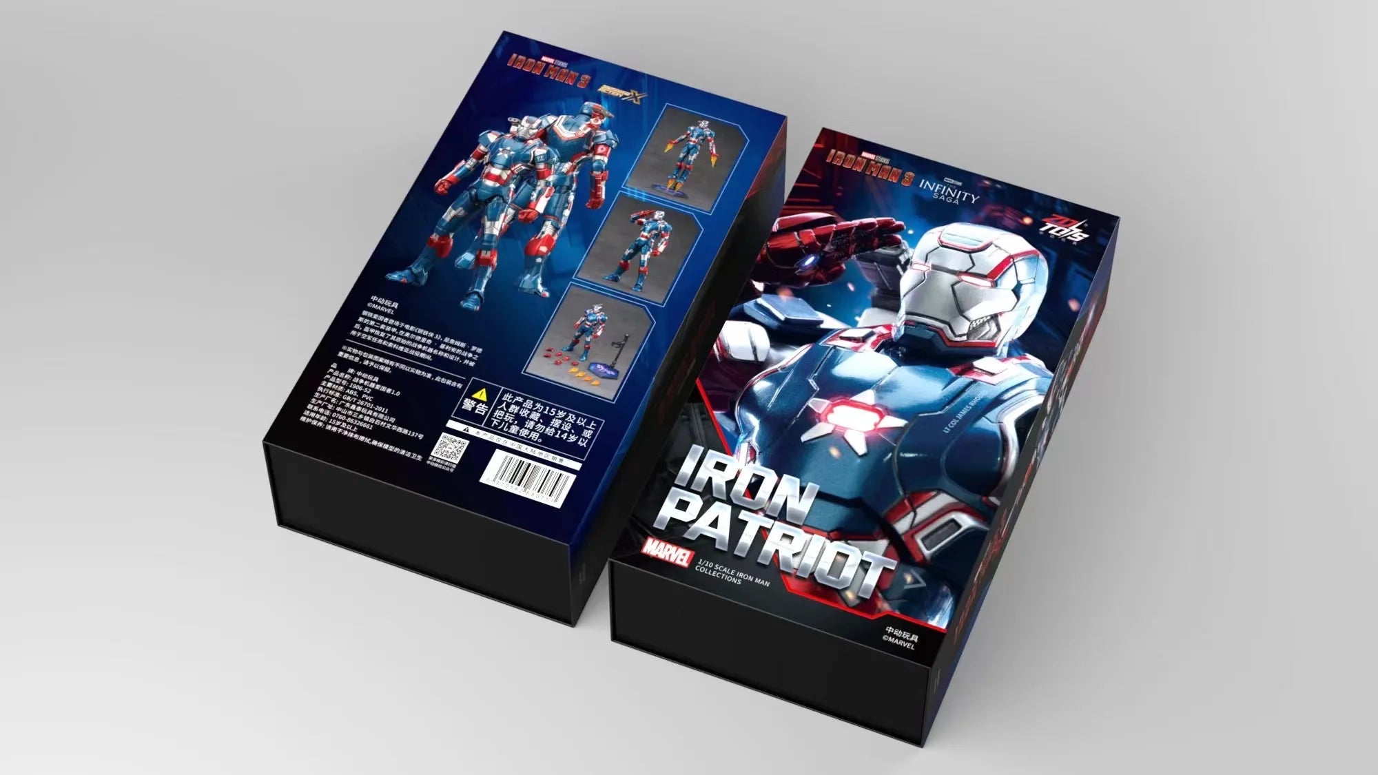 Original Iron Man MK30 | Blue Steel | Iron Patriot MK3 | War Machine