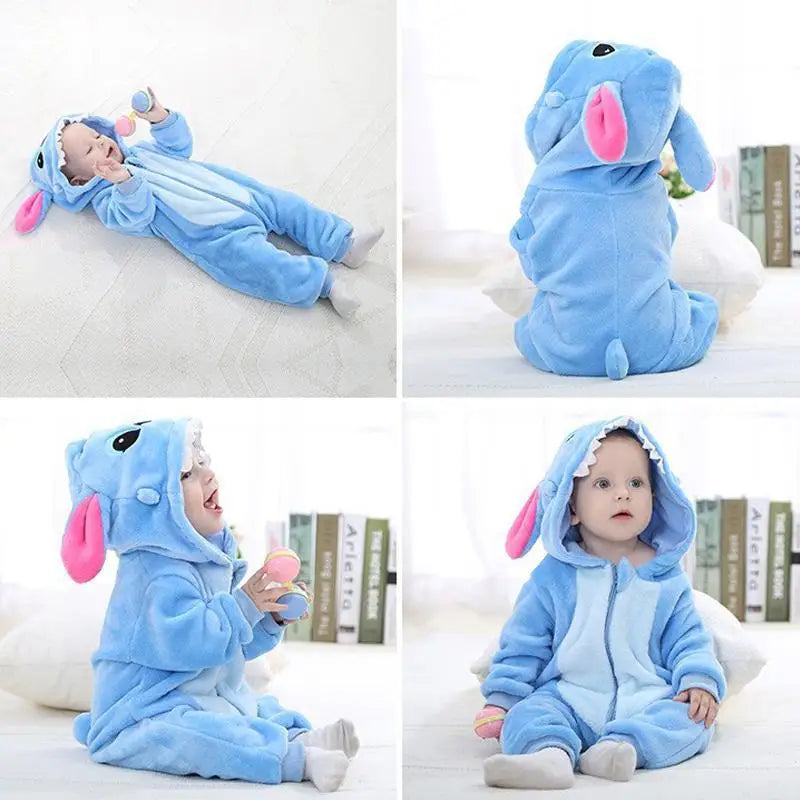 Pijama Macacão Infantil Stitch Disney – Lilo & Stitch