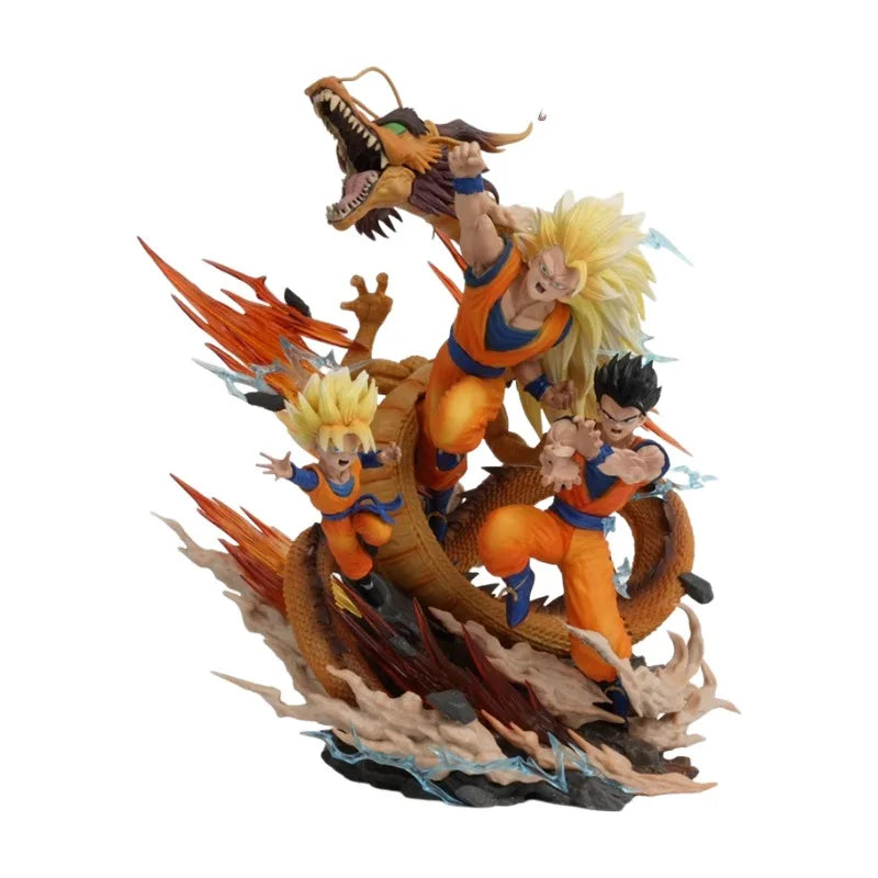 Estátua Dragon Ball – Goku (Dragon Fist Explosion) 28 cm | Figura PVC de Coleção