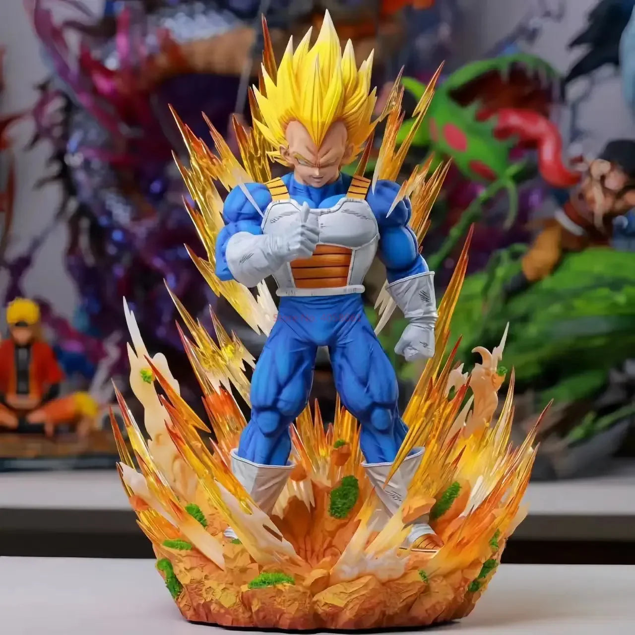 Majin Vegeta Super Saiyajin – Figura Colecionável 36cm | Dragon Ball Z