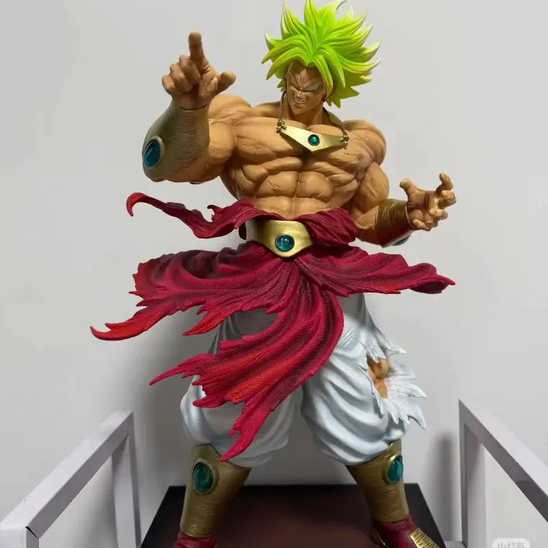 Estátua Dragon Ball Z – Broly Super Saiyajin 3 (50 cm) | Figura PVC de Coleção “JT Statue”
