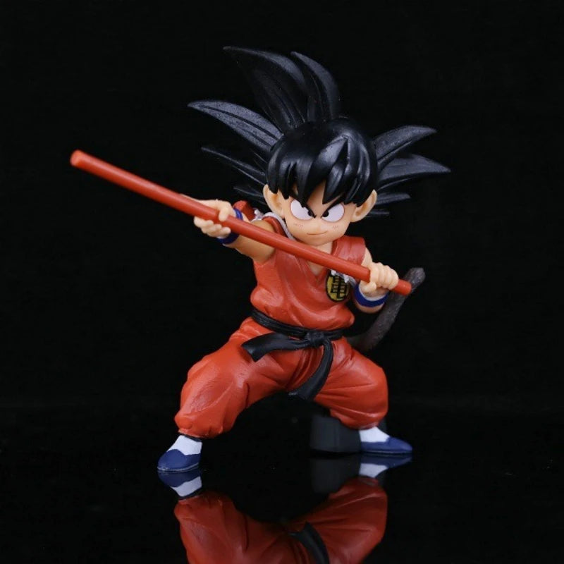 Estátua Dragon Ball – Son Goku Criança (14 cm) | Figura PVC de Coleção