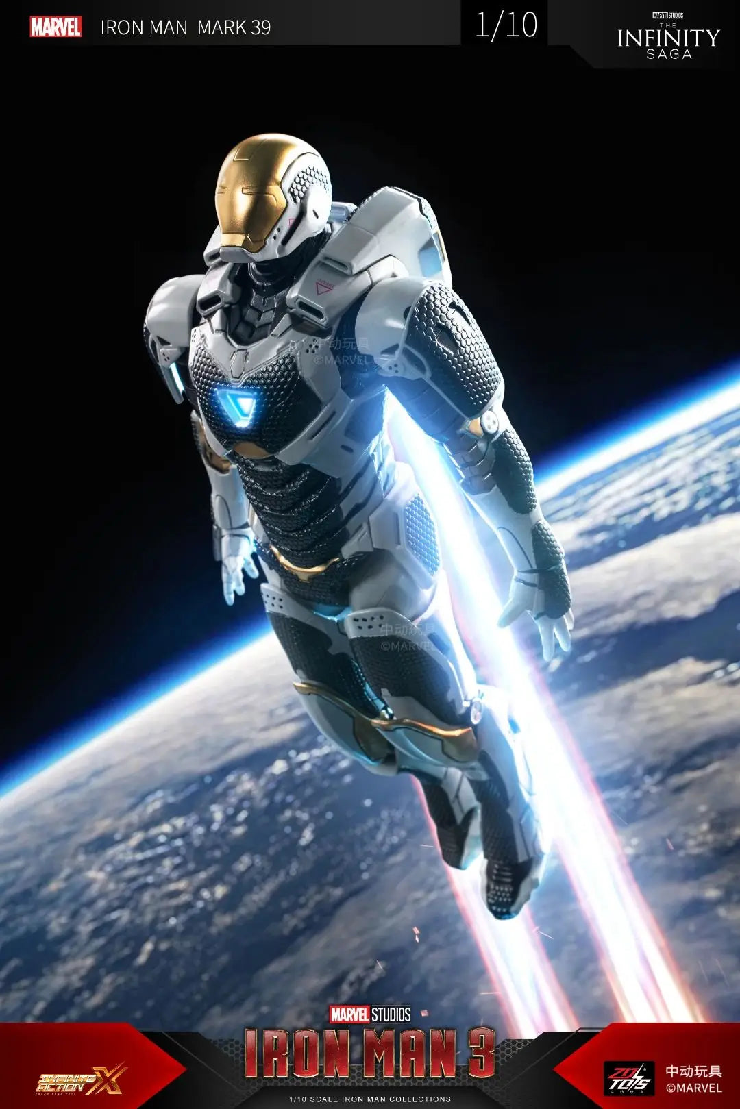 Original Iron Man MK30 | Blue Steel | Iron Patriot MK3 | War Machine