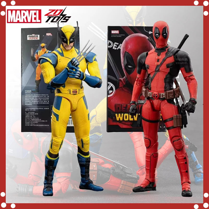 Deadpool e Wolverine - Action Figures Marvel Legends 23cm (Bandai)