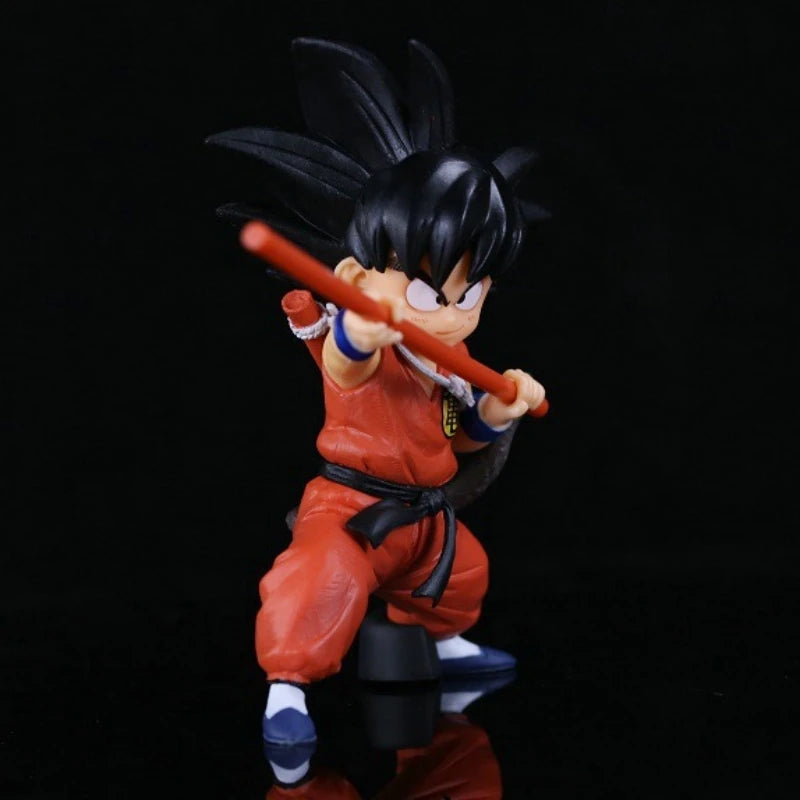 Estátua Dragon Ball – Son Goku Criança (14 cm) | Figura PVC de Coleção