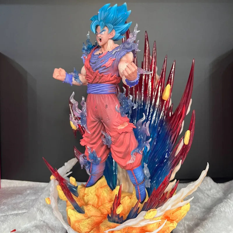 Action Figure Goku Super Saiyajin Blue - Dragon Ball Daima (43cm)