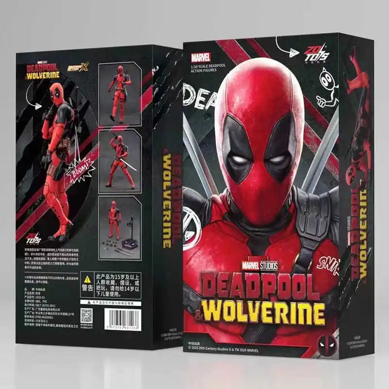 Deadpool e Wolverine - Action Figures Marvel Legends 23cm (Bandai)