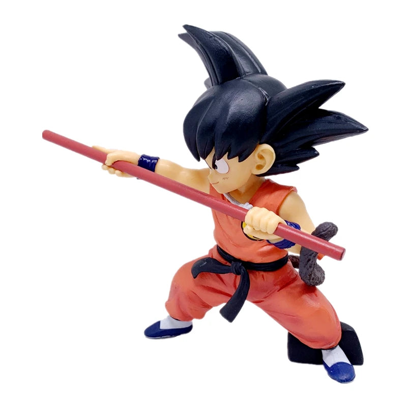 Estátua Dragon Ball – Son Goku Criança (14 cm) | Figura PVC de Coleção