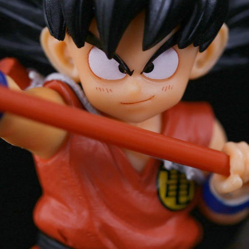 Estátua Dragon Ball – Son Goku Criança (14 cm) | Figura PVC de Coleção