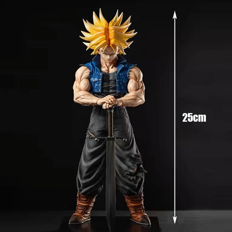 Action Figure Trunks com Espada Dragon Ball