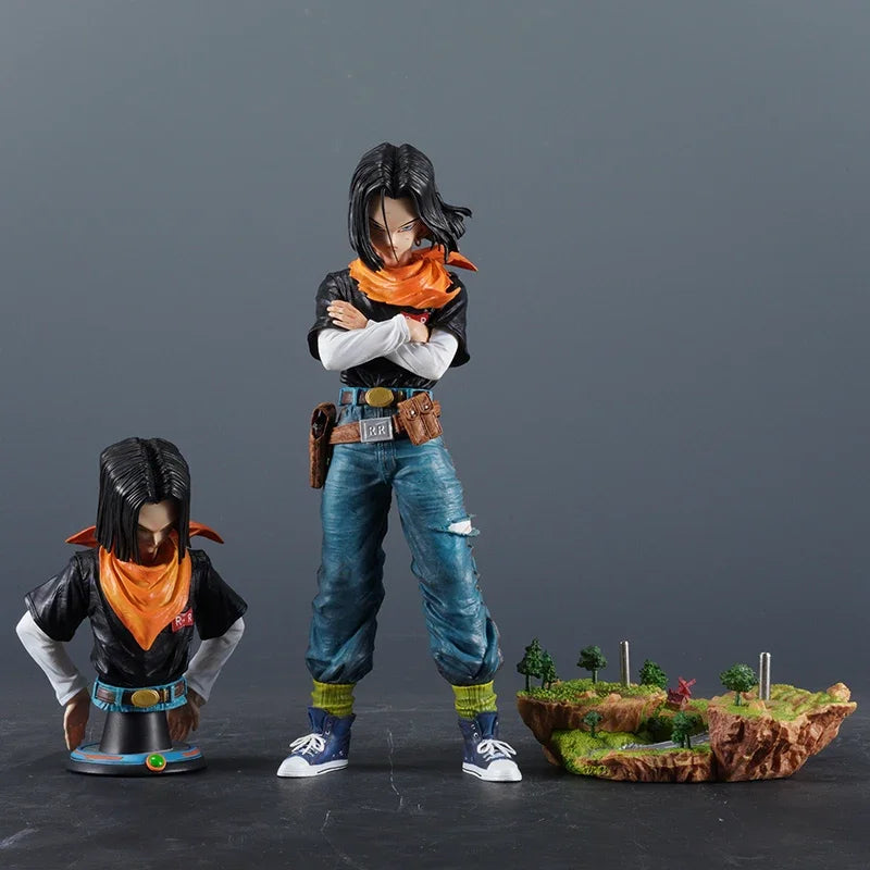 Action Figure Dragon Ball Z – Android 17 (29cm) 🔥