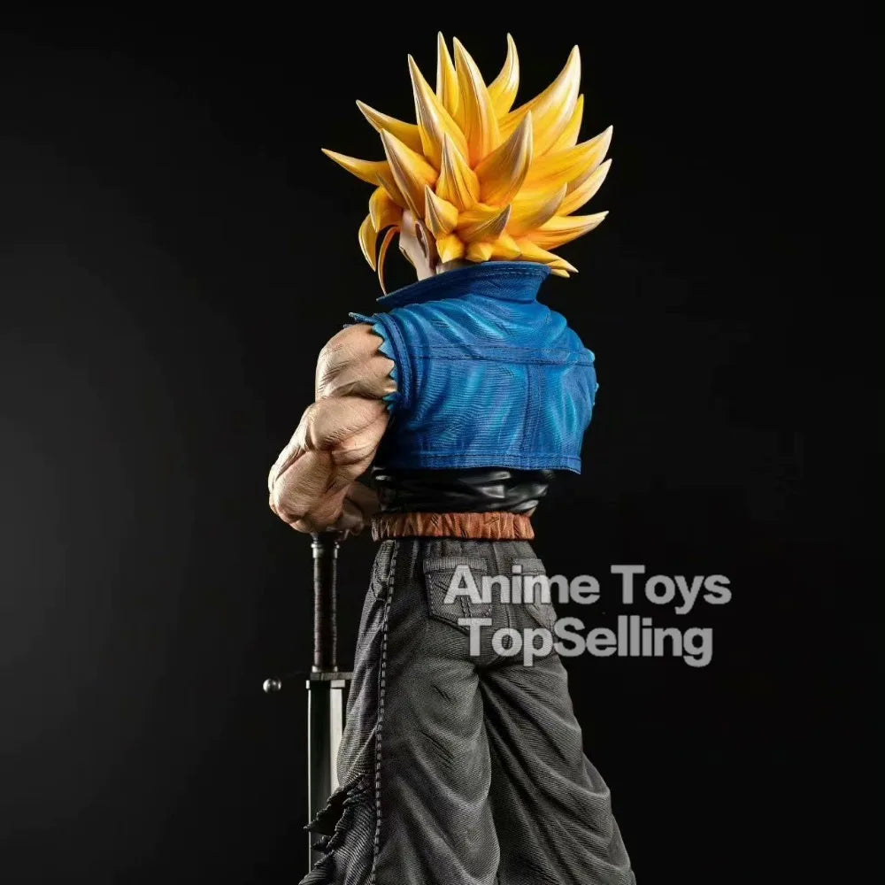 Action Figure Trunks com Espada Dragon Ball