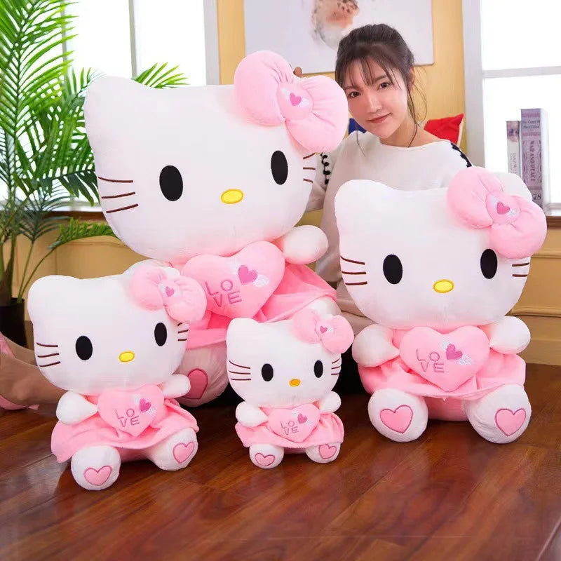 Pelúcia Sanrio Hello Kitty – Almofada de Pelúcia Fofa