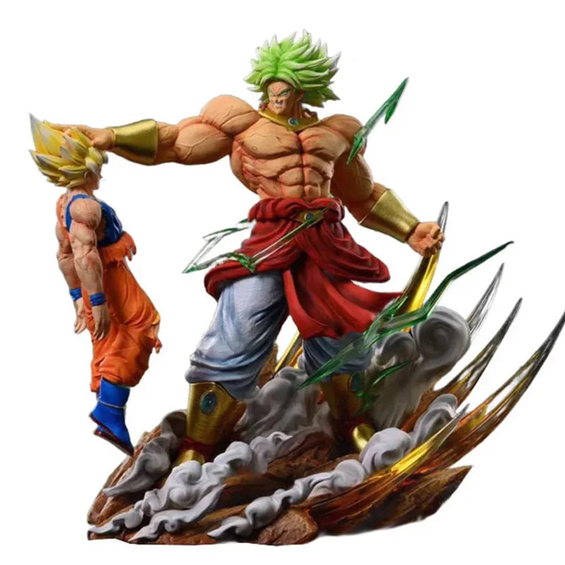 Action Figure Dragon Ball Z – Broly vs. Super Saiyan Goku