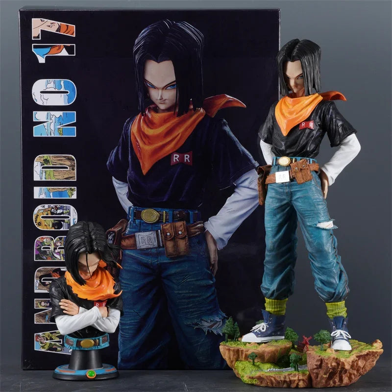 Action Figure Dragon Ball Z – Android 17 (29cm) 🔥