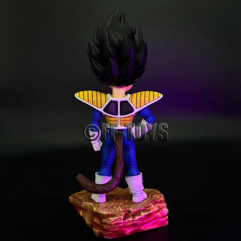 Action Figure Vegeta Criança e Majin Vegeta - Dragon Ball Z - Bandai