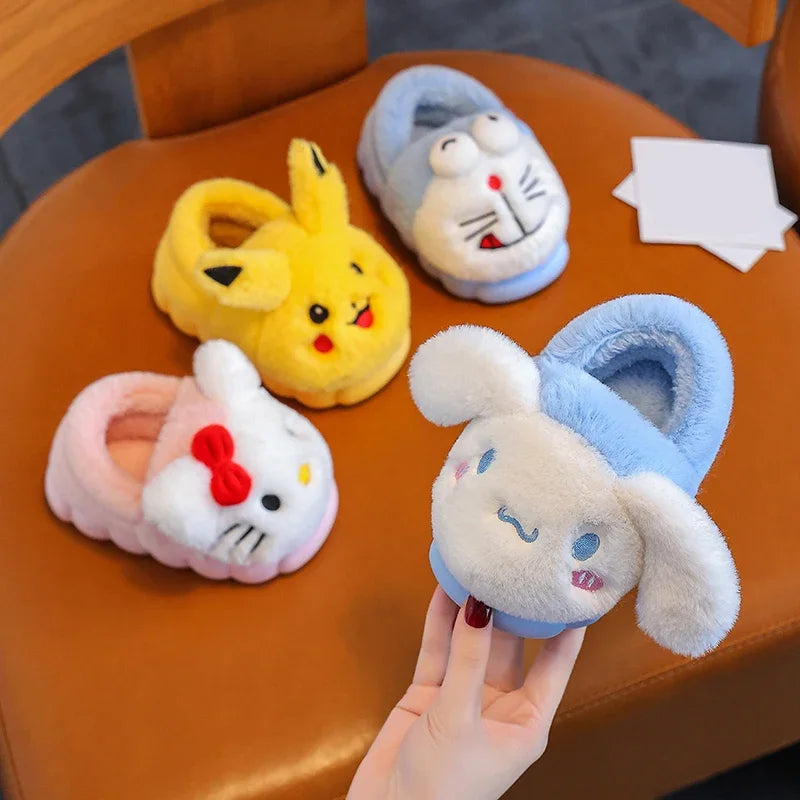 Pantufas de Algodão Pokémon Pikachu - Outono/Inverno
