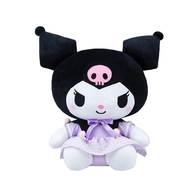 Pelúcia Sanrio – Hello Kitty, Kuromi, Melody & Cinnamoroll