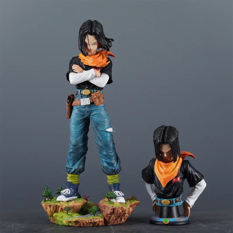 Action Figure Dragon Ball Z – Android 17 (29cm) 🔥
