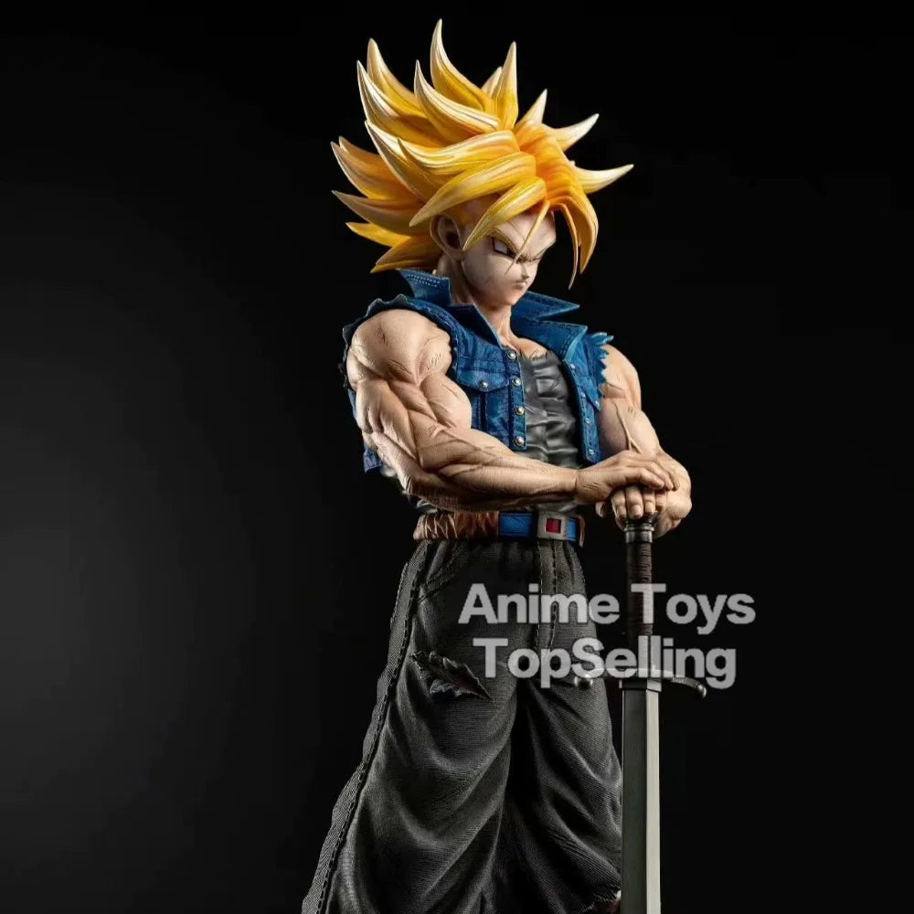 Action Figure Trunks com Espada Dragon Ball