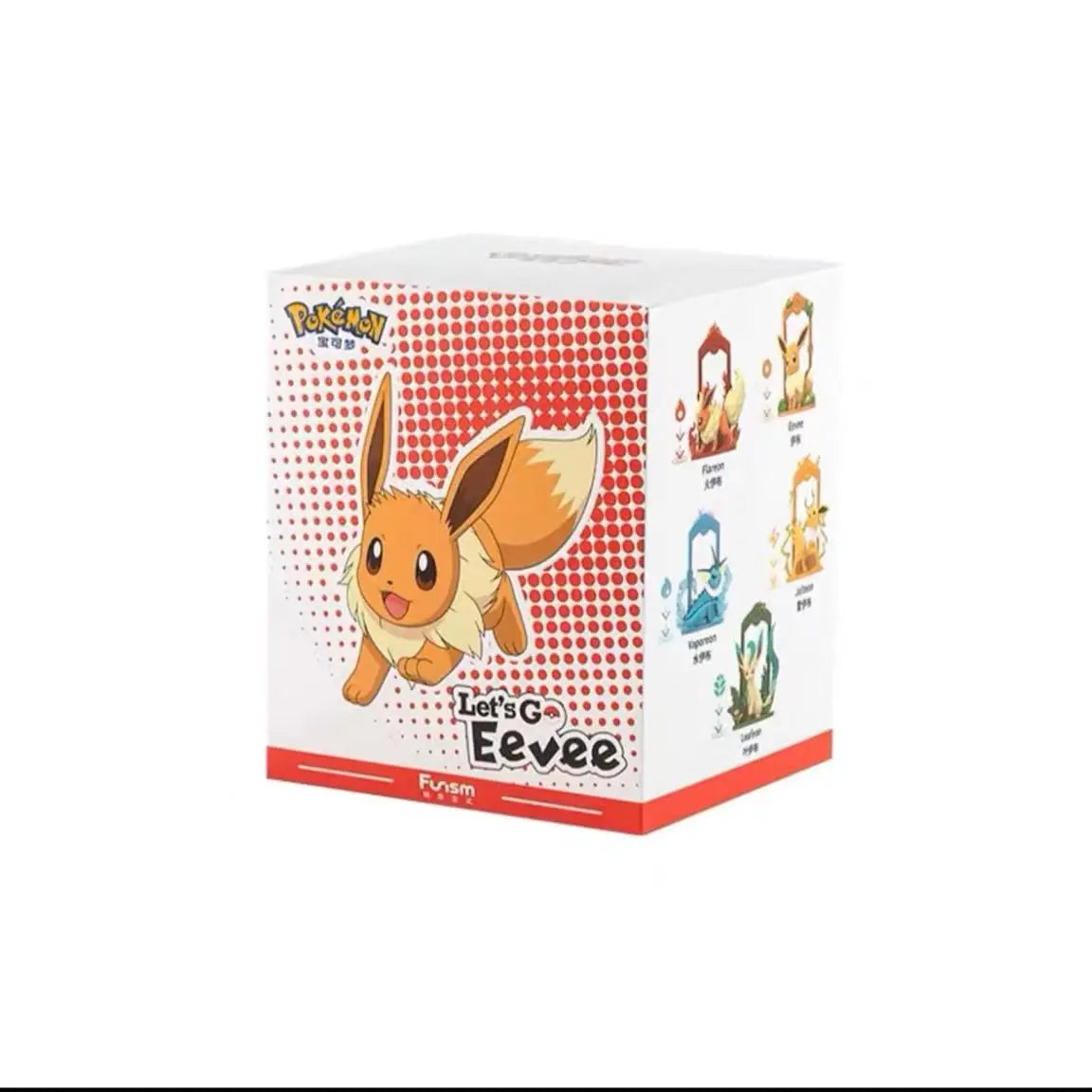 Action Figure Pokémon - Evoluções de Eevee (Espeon, Sylveon, Glaceon, Leafeon, Vaporeon, Umbreon, Flareon)