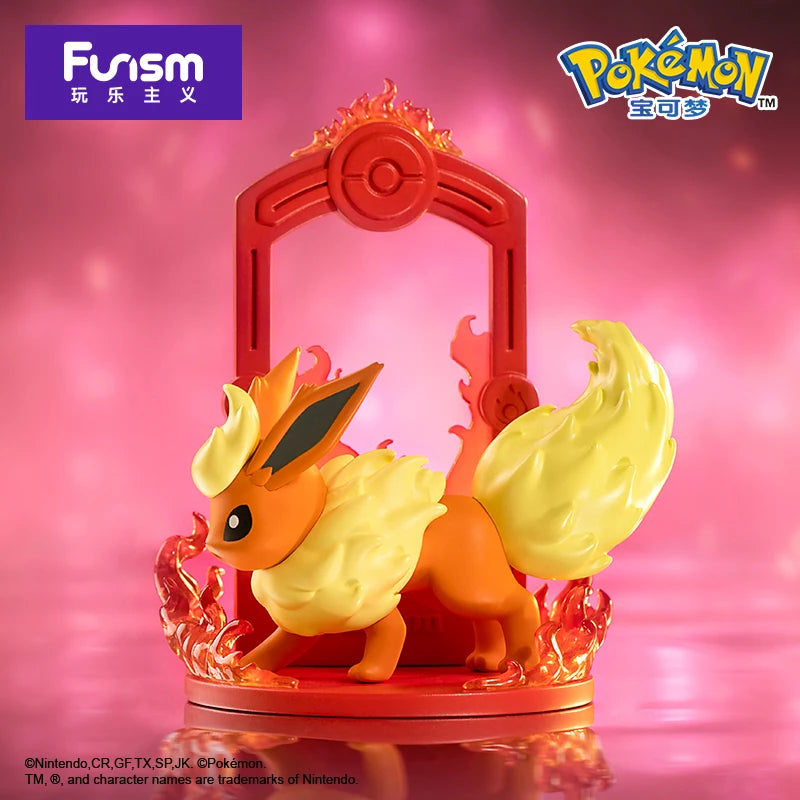 Action Figure Pokémon - Evoluções de Eevee (Espeon, Sylveon, Glaceon, Leafeon, Vaporeon, Umbreon, Flareon)