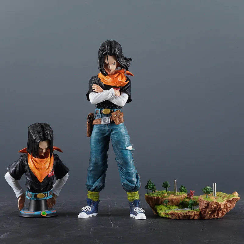 Action Figure Dragon Ball Z – Android 17 (29cm) 🔥