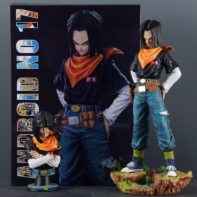Action Figure Dragon Ball Z – Android 17 (29cm) 🔥