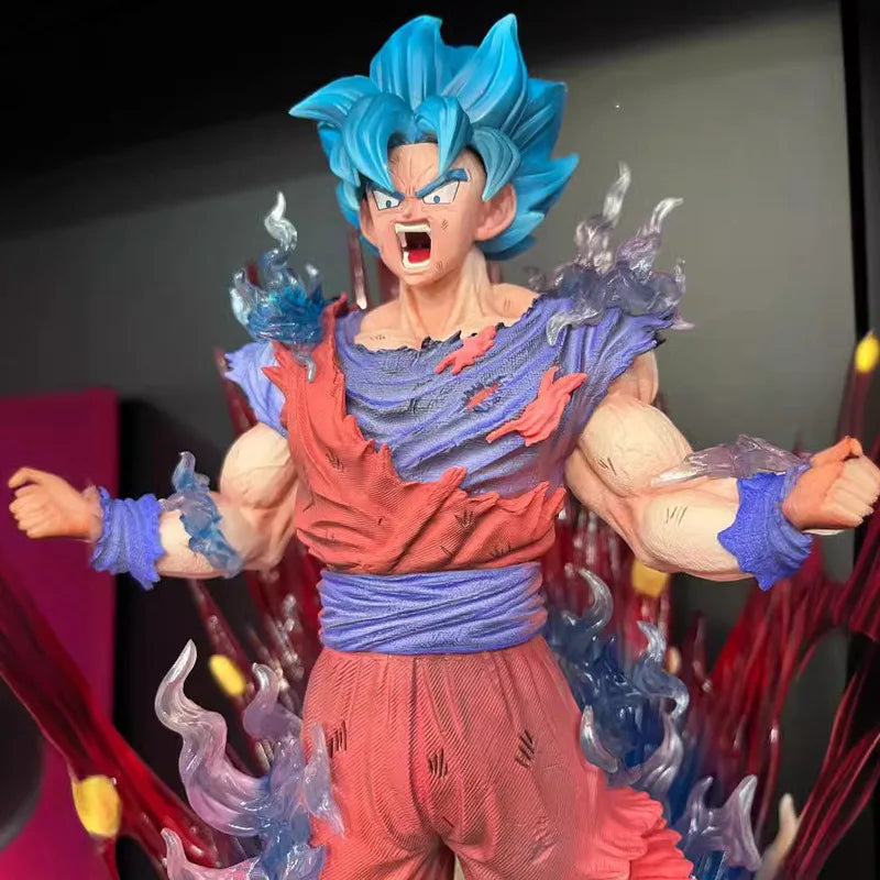 Action Figure Goku Super Saiyajin Blue - Dragon Ball Daima (43cm)