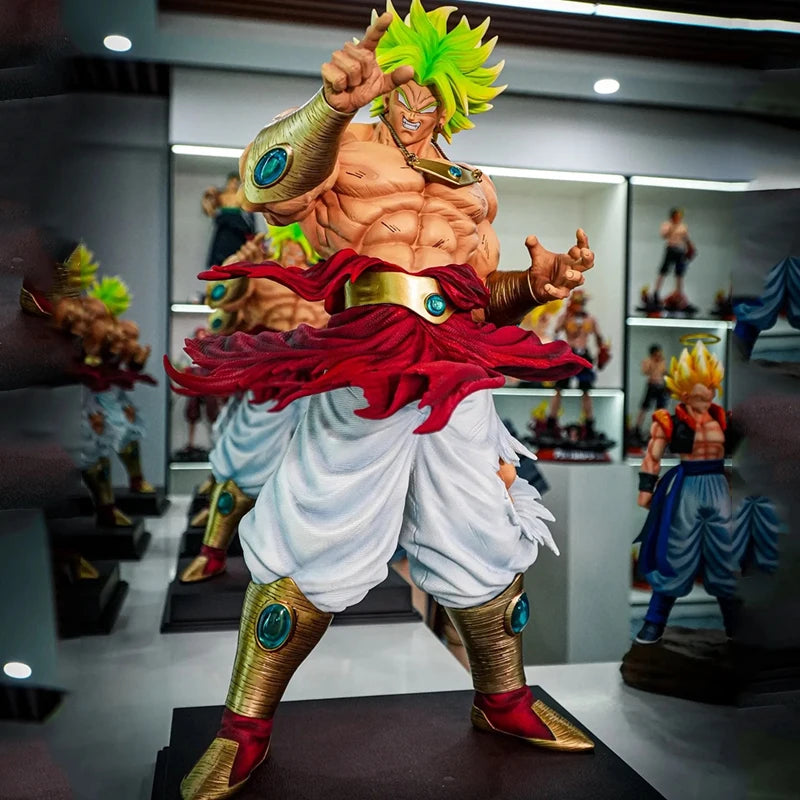 Estátua Dragon Ball Z – Broly Super Saiyajin 3 (50 cm) | Figura PVC de Coleção “JT Statue”