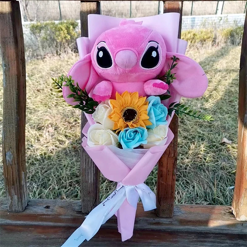 Buquê de Pelúcia Stitch - Presente Especial