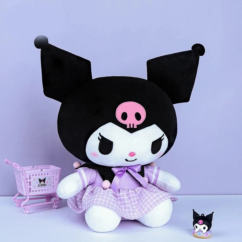 Pelúcia Sanrio – Hello Kitty, Kuromi, Melody & Cinnamoroll