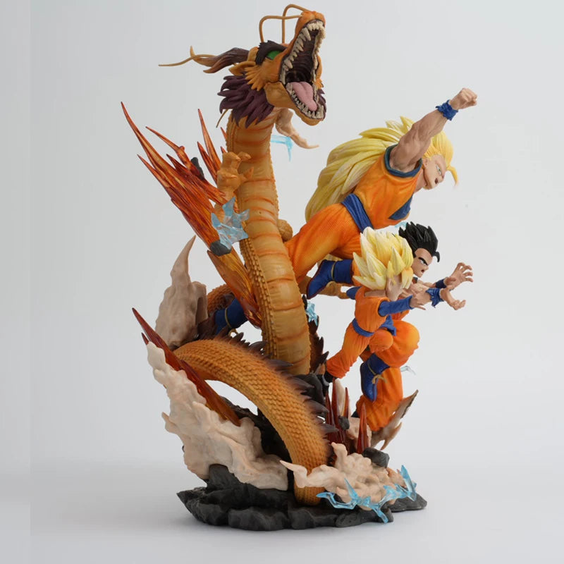 Estátua Dragon Ball – Goku (Dragon Fist Explosion) 28 cm | Figura PVC de Coleção