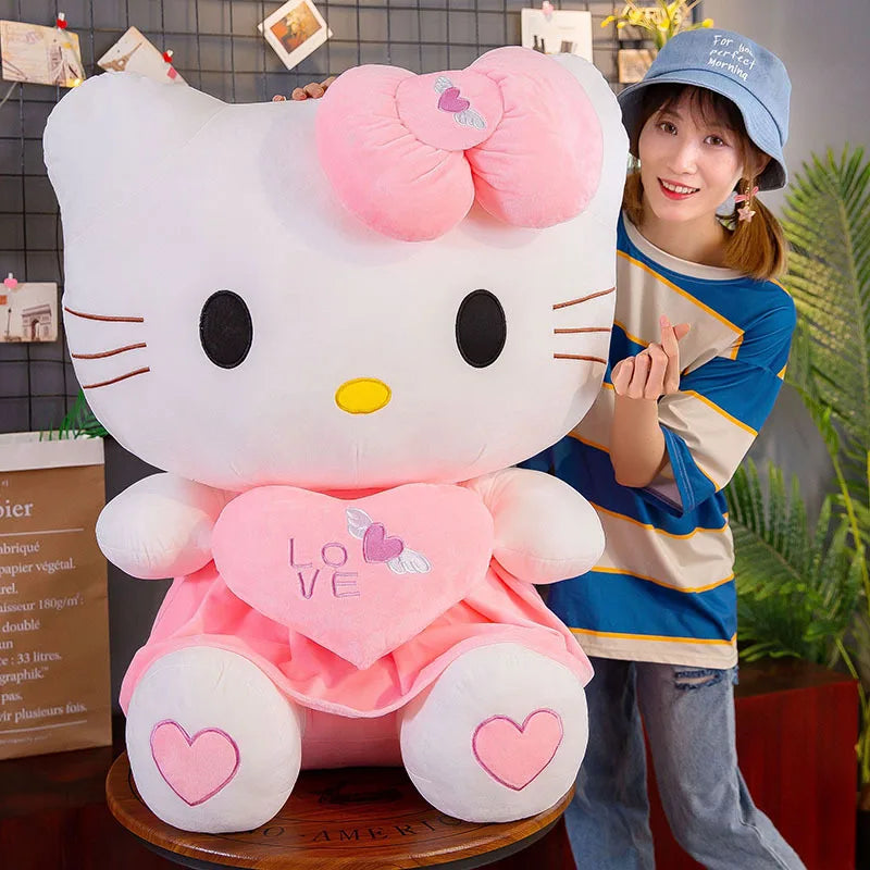 Pelúcia Sanrio Hello Kitty – Almofada de Pelúcia Fofa