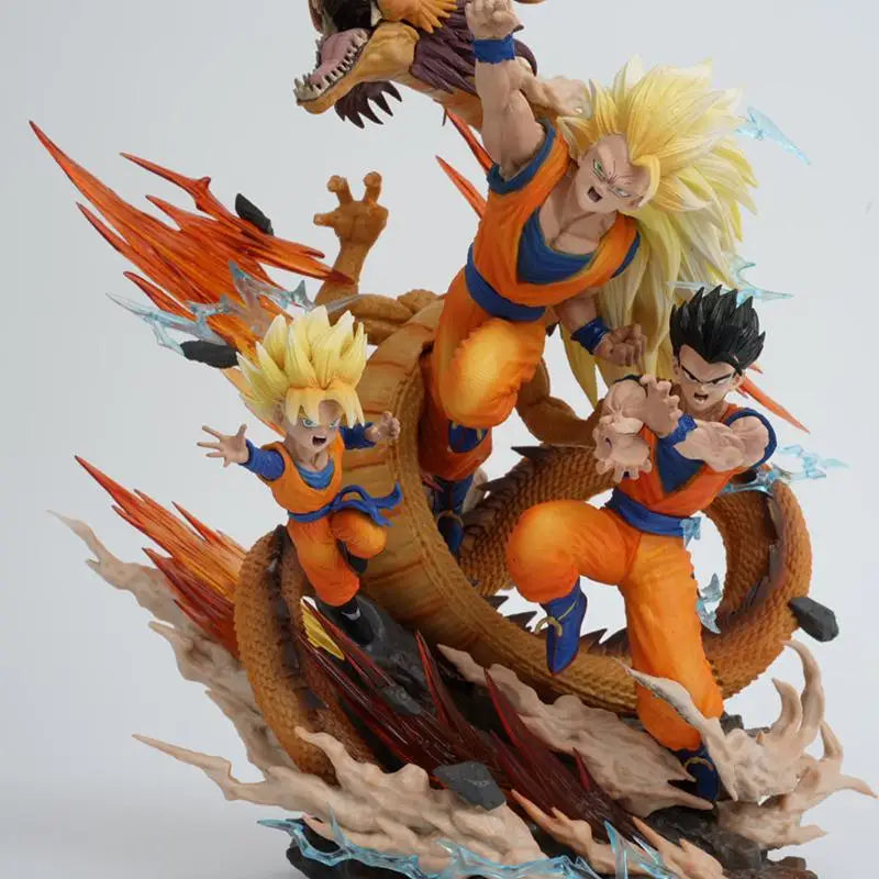Estátua Dragon Ball – Goku (Dragon Fist Explosion) 28 cm | Figura PVC de Coleção
