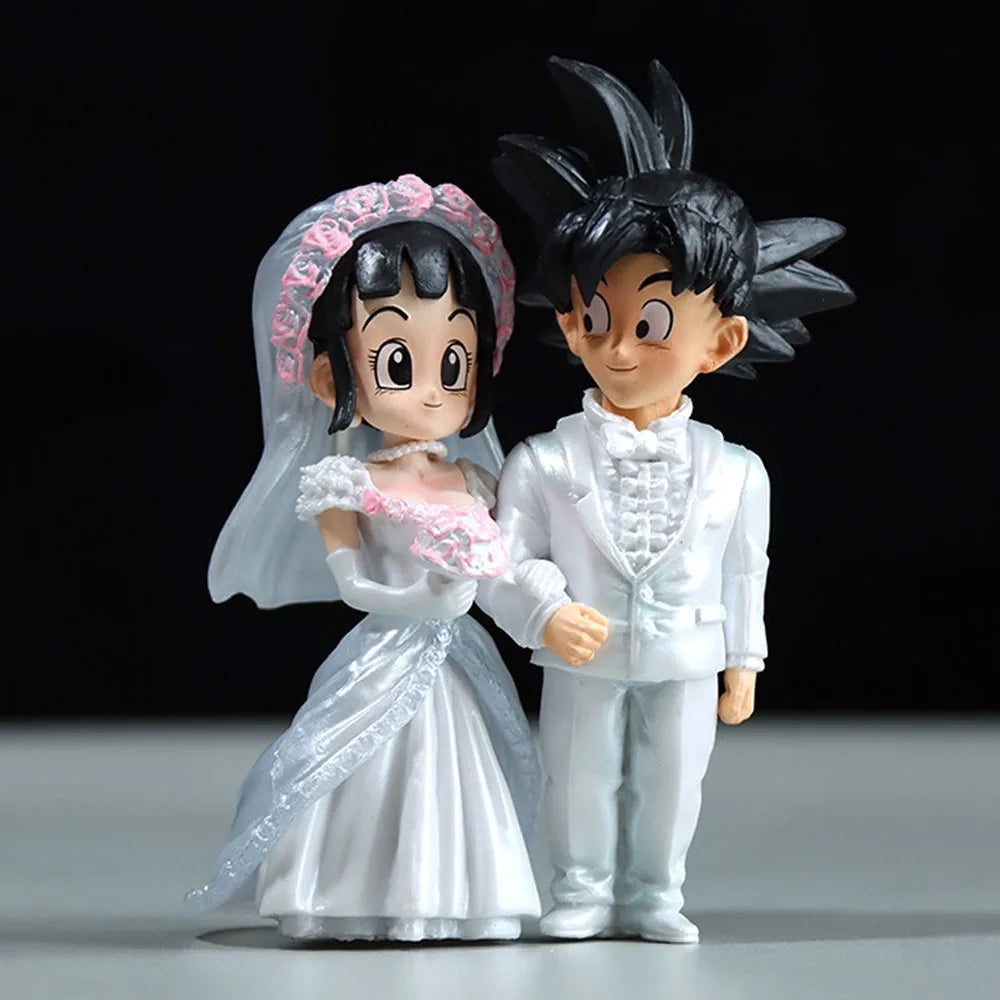 Action Figure - Casamento Goku & Chichi - Dragon Ball