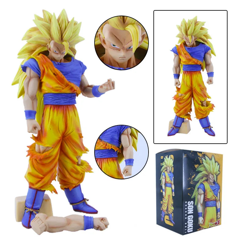 Action Figure Goku Super Saiyan 3 - Dragon Ball Z - Banda