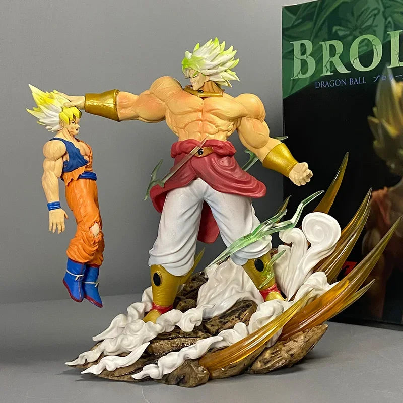 Action Figure Dragon Ball Z – Broly vs. Super Saiyan Goku