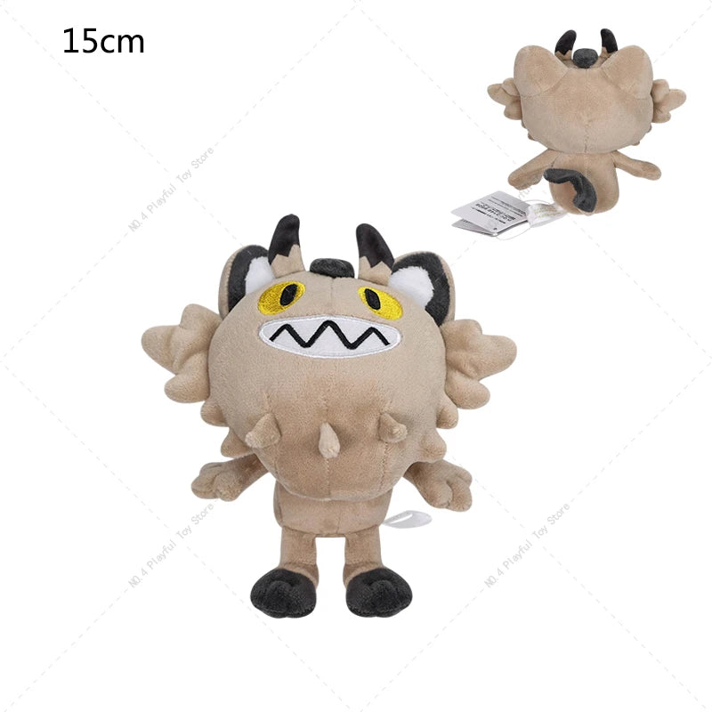 Pelúcia Pokémon - Galarian Meowth, Grovyle, Garchomp & Exeggutor - Takara Tomy