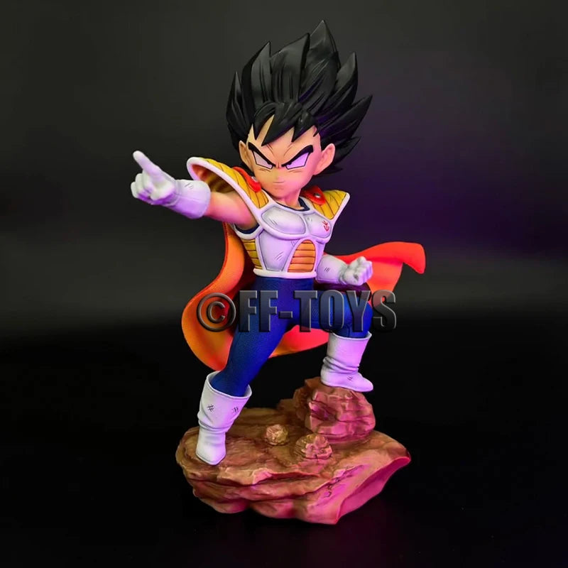 Action Figure Vegeta Criança e Majin Vegeta - Dragon Ball Z - Bandai
