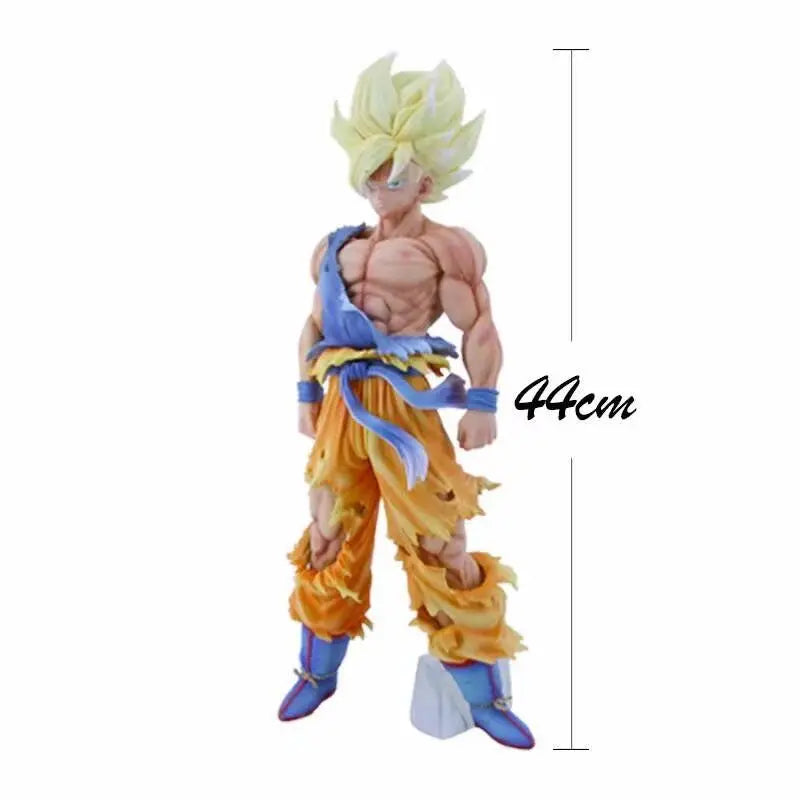 Estátua Dragon Ball Z – Son Goku Super Saiyajin “Namek” 44 cm | Figura Plástica de Coleção