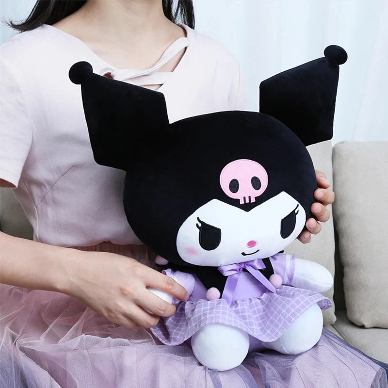 Pelúcia Sanrio – Hello Kitty, Kuromi, Melody & Cinnamoroll