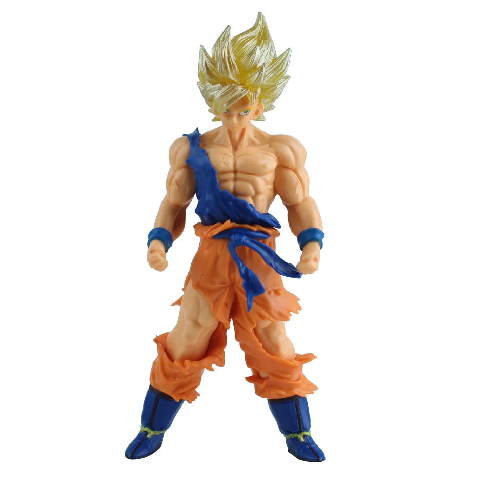 Action Figure Dragon Ball Z – Super Saiyan Goku, Broly e Vegeta