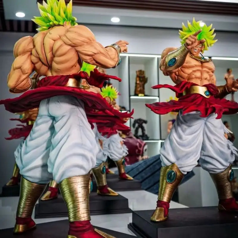 Estátua Dragon Ball Z – Broly Super Saiyajin 3 (50 cm) | Figura PVC de Coleção “JT Statue”
