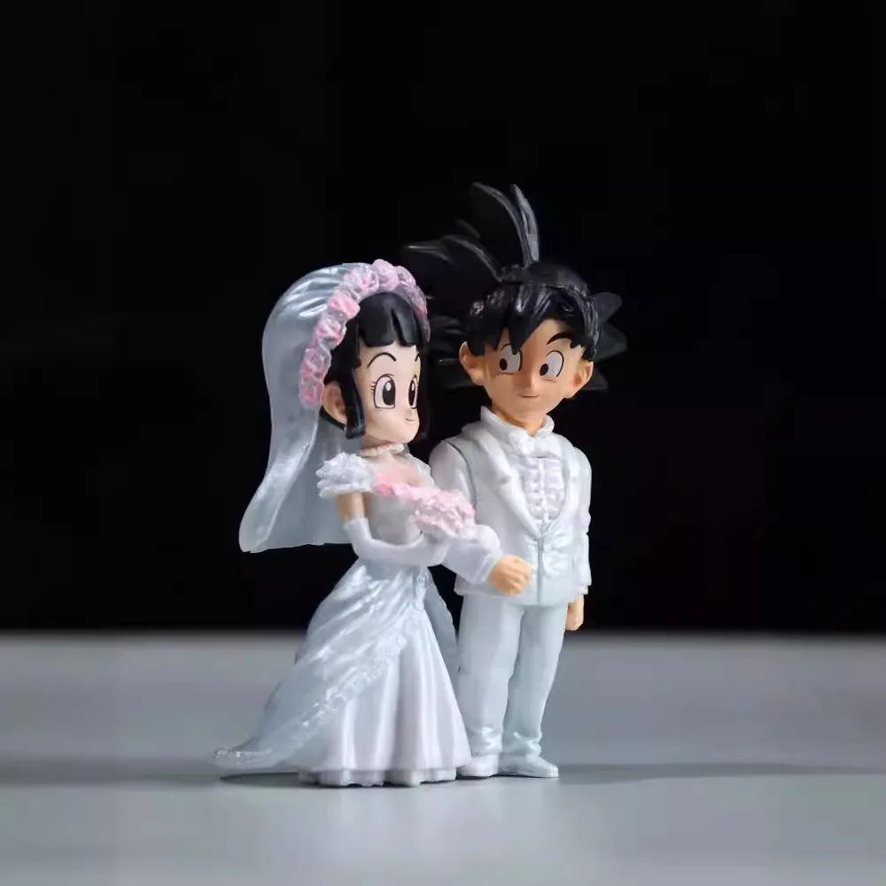 Action Figure - Casamento Goku & Chichi - Dragon Ball