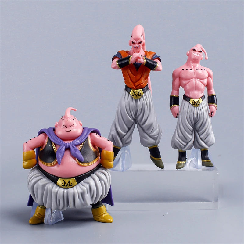 Action Figure Dragon Ball Majin Boo coleção completa