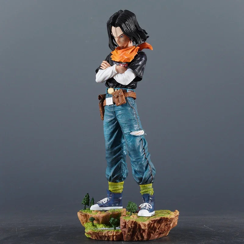 Action Figure Dragon Ball Z – Android 17 (29cm) 🔥
