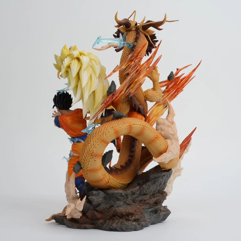 Estátua Dragon Ball – Goku (Dragon Fist Explosion) 28 cm | Figura PVC de Coleção