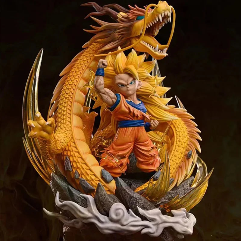 Action Figure Goku Super Saiyan 3 - Dragon Fist Explosion - Dragon Ball Z - Bandai